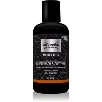 Wilkinson Sword Barbers Style Beard Wash & Softener șampon pentru barbă Wilkinson Sword Barbers Style Beard Wash & Softener șampon pentru barbă