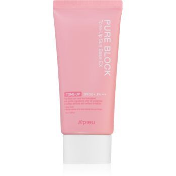 A´pieu Pure Block crema de fata cu efect de protectie SPF 50+