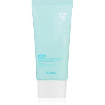 A’pieu Pure Block gel de protectie cremoasa SPF 50+