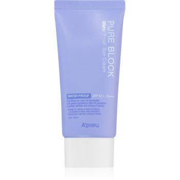 A´pieu Pure Block protectie solara rezistenta la apa pentru fata SPF 50+