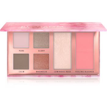 Catrice Blossom Glow paleta pentru fata multifunctionala pentru față și ochi