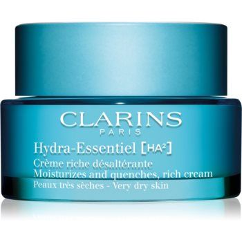 Clarins Hydra-Essentiel [HA²] Rich Cream crema bogat hidratanta pentru piele foarte uscata ieftina