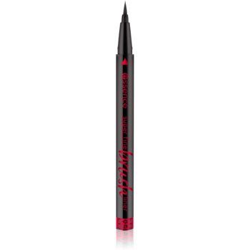 essence Super Fine Brush Liner eyeliner în fix ieftin