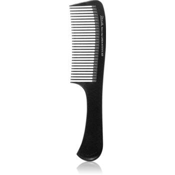 Janeke Carbon Fibre Handle Comb for Hair Colour Application pieptene de păr