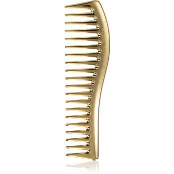 Janeke Gold Line Wavy Comb for Gel Application pieptene de păr pentru aplicarea produselor cu textură de gel