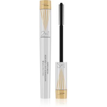 Max Factor Masterpiece Lash Wow mascara pentru extensie, rotunjire si volum perie 2 in 1