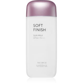 Missha All Around Safe Block Soft Finish fluid pentru uniformizare SPF 50+ de firma originala