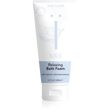 Naif Baby & Kids Relaxing Bath Foam spuma de baie relaxanta