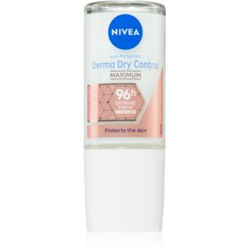 Nivea Derma Dry Control deodorant roll-on antiperspirant ieftin