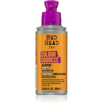 TIGI Bed Head Colour Goddess sampon pe baza de ulei pentru par vopsit sau suvitat