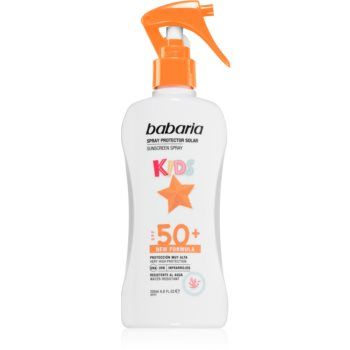 Babaria Kids spray protector pentru copii SPF 50+ ieftin