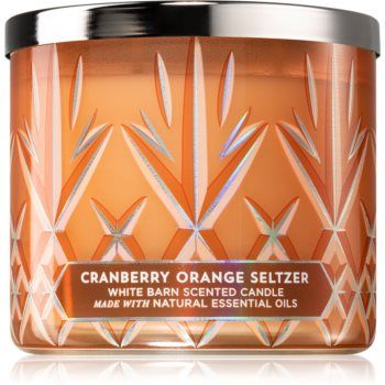 Bath & Body Works Cranberry Orange Seltzer lumânare parfumată de firma original