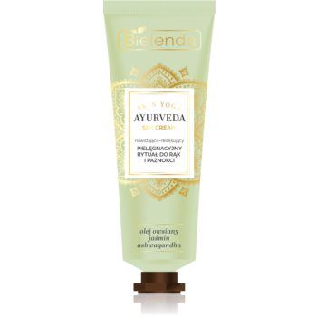 Bielenda Ayurveda Skin Yoga crema de maini hidratanta de firma originala