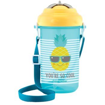 canpol babies So Cool Bottle biberon pentru copii cu pai