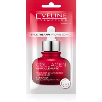 Eveline Cosmetics Face Therapy Collagen masca sub forma de crema pentru a restabili fermitatea pielii