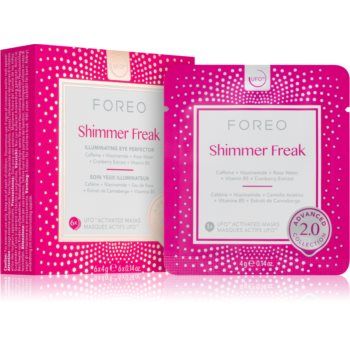 FOREO UFO™ Shimmer Freak masca iluminatoare impotriva pungilor de sub ochi ieftina