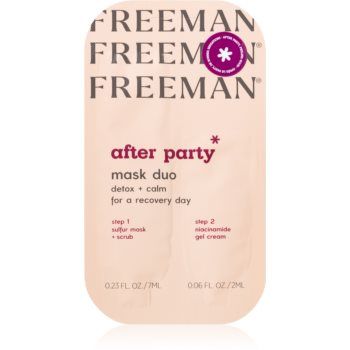 Freeman After Party mască detoxifiantă cu efect calmant