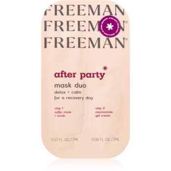 Freeman After Party mască detoxifiantă cu efect calmant Freeman After Party mască detoxifiantă cu efect calmant