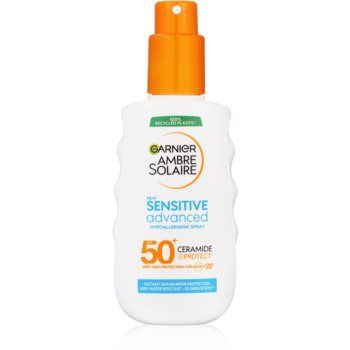 Garnier Ambre Solaire Sensitive Advanced spray pentru bronzat pentru piele sensibila