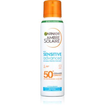 Garnier Ambre Solaire Sensitive Advanced spray pentru plajă pentru piele foarte sensibila de firma originala
