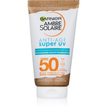 Garnier Ambre Solaire Super UV crema protectoare pentru fata antirid