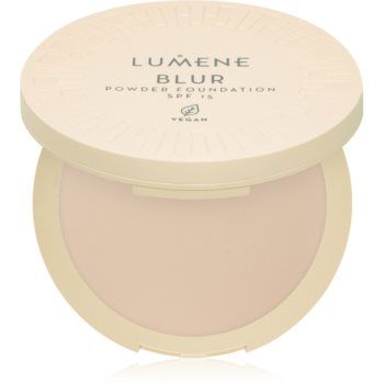 Lumene Blur 2 in 1 pudra si makeup SPF 15