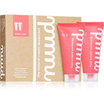 nuud Smarter Pack Red deodorant crema natural