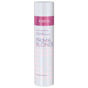 Sampon pentru par blond nuante calde cu cheratina si pantenol ESTEL Prima Blonde, 250 ml