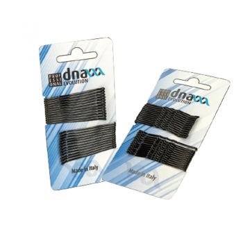 Agrafe pentru par Kiepe Grip Plain Negre 24buc de firma original