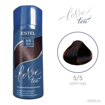 Balsam nuantator pentru par ESTEL Love Ton, 5/5 Lemn rosu, 150 ml
