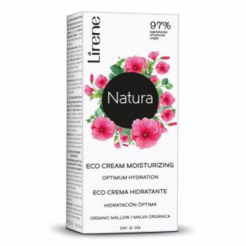 Crema de zi Lirene Natura, cu efect de hidratare, cu extract de nalba