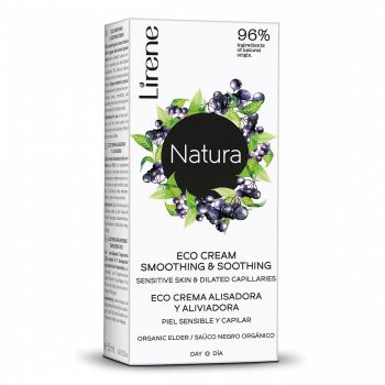 Crema de zi Lirene Natura, cu efect de hidratare, cu extract de soc