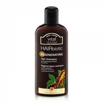 HairBiotic, sampon regenerant cu extract de ginseng, 250ml