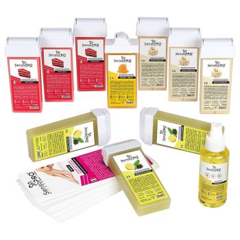 Kit Epilare Ceara Consumabile SensoPRO Red Velvet de firma original