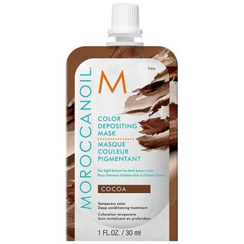 Masca coloranta pentru par Moroccanoil Color Depositing - Cocoa 30ml