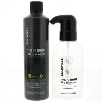 Oxidant si Aplicator pentru vopsea Goldwell Men ReShade Grey Blending Power Shot 250ml