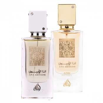 Pachet 2 parfumuri, Ana Abiyedh White 60 ml si Ana Abiyedh Poudree 60 ml ieftin