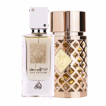 Pachet 2 parfumuri Best Seller, Ana Abiyedh White 60 ml si Jazzab Gold 100 ml