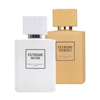 Pachet 2 parfumuri, Louis Varel Extreme Musk 100 ml si Extreme Neroli 100 ml