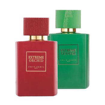 Pachet 2 parfumuri, Louis Varel Extreme Orchid 100 ml si Extreme Vetiver 100 ml