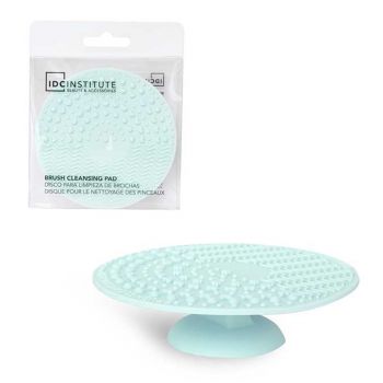 Pad pentru curatarea pensulelor din silicon verde IDC INSTITUTE BRUSH CLEANSING PAD