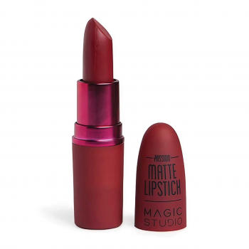 Ruj Magic Studio Matte Lipstick Nudes To Passion, rosu inchis de firma original