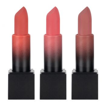 Set 3 Rujuri Mate Teayason Matte Lipstick #C