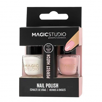 Set lac de unghii Magic Studio 2 Nail Polish Pack, Rose de firma originala