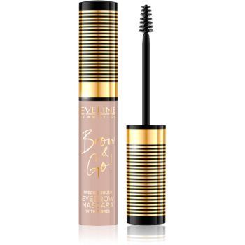 Eveline Cosmetics Brow & Go! mascara pentru sprâncene