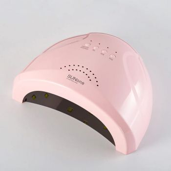 Lampa uv led profesionala sunone senzor timer 48w roz de firma originala