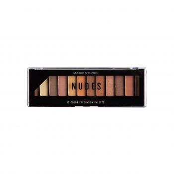 Paleta fard 12 culori Magic Studio Eyeshadow Palette Nudes