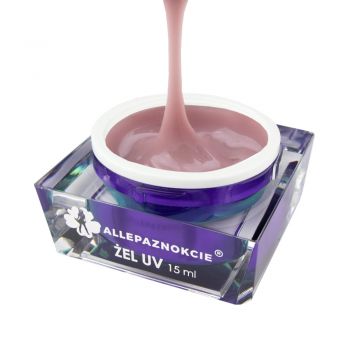 Gel UV Constructie- Jelly Glittery Chic 15 ml Allepaznokcie de firma original