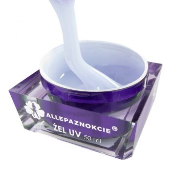Gel UV Constructie- Jelly Manifest White 50 ml Allepaznokcie- (alb laptos)