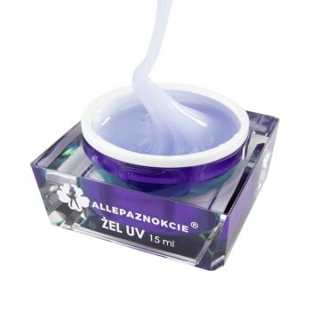 Gel UV Constructie- Perfect French Casual White 15 ml Allepaznokcie (alb laptos)